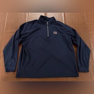 Cutter & Buck Men’s New York Giants 1/4 Zip Pullover Sweater - Size XL